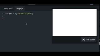 Codecademy: jQuery - Creating HTML Elements Walkthrough