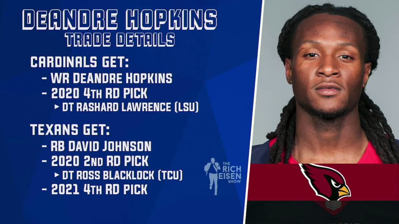 Kliff Kingsbury On How Cardinals Will Use DeAndre Hopkins | The Rich ...