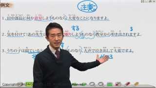 Study Japanese『N2文法大解析』ようものなら // 如果那麼做了的話