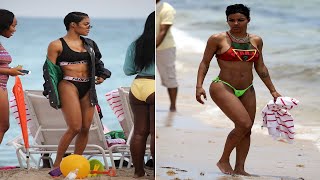 Teyana Taylor Stuns Fans By Effortlessly Flexing Her Toned Abs