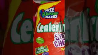 center fruit soft chews and Skittles candies #shorts