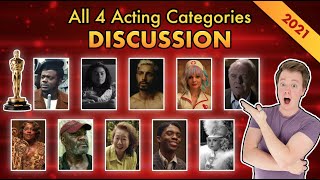 The 4 Acting Categories Discussion | Why this Oscars Race is so hard to predict.