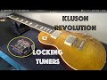 Gibson Les Paul Standard gets Kluson Revolution Locking Tuners and 20.000 subs Stay Safe Giveaway!