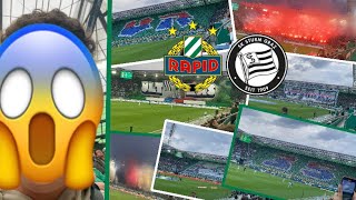 CHOREOS OHNE ENDE IM TOPSPIEL🤩😱| Rapid vs Sturm Graz | STADIONVLOG🏟️
