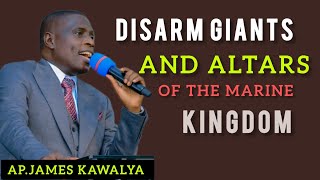 PRAY THIS PRAYER TO DISARM THE GIANTS AND ALTARS OF THE MARINE KINGDOM . AP JAMES KAWALYA