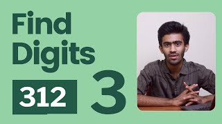 Find Digits | Hacker Rank | Tamil | code io