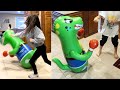 Dinosaur Inflatable Punching Bag for Kids | Full Review