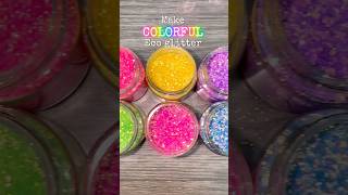 Unleash Your Inner Sparkle!  Make Your Own Vibrant COLORFUL Eco Glitter!