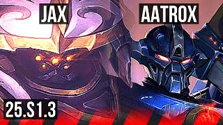 JAX vs AATROX (TOP) | 39k DMG | NA Grandmaster | 25.S1.3