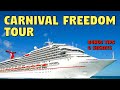 Carnival Freedom Full Ship Tour | Bonus Tips & Secrets