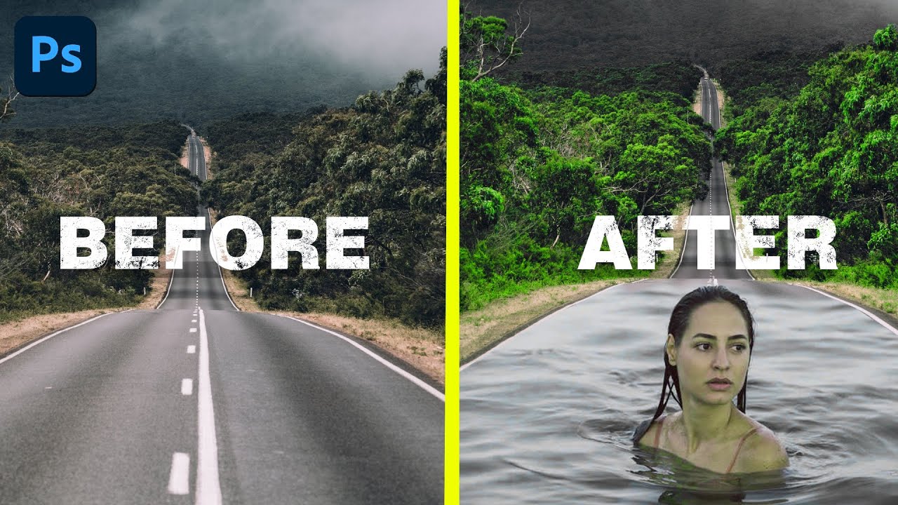 Photoshop Manipulation Blend Image Tricks For Beginners Youtube