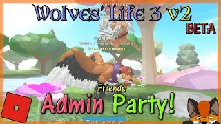 Roblox Wolves Life 3 V2 Beta Pack Families 40 Hd - roblox wolves life 3 v2 beta wings 2 hd youtube