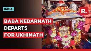 Kedarnath: Panchmukhi Utsav Doli of Baba departs for Himalayas after winter stay