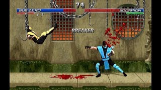 MUGEN: MKP 4.1 Season 2.9 - Sub-Zero MK2 x Scorpion MK2 [Costum Breaker]