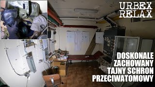 Doskonale zachowane muzeum - tajny schron przeciwatomowy - Urbex Relax