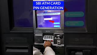 How To Generate Sbi Atm Card Pin 2022 || New Sbi Atm Pin Kaise Banaye | sbi pin set || #short