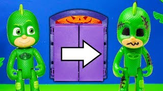 PJ Masks Transforming Tower Fun with Magical Treasure Chests