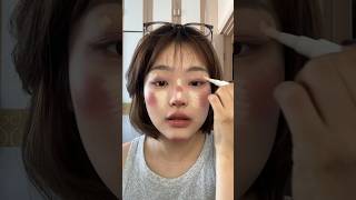 요즘 틱톡에서 유행하는 블러셔 올바르게 바르는 법 #makeuptutorial #makeup