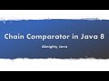 How to create Chain Comparator in Java 8? | Comparator | Lambda Expression | Collection Framework