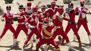 Forever Red Rangers Morphs | Wild Force | Power Rangers Official