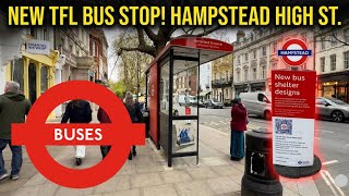 New Bus Stop Shelter in Hampstead! 🆕🚏 2026 Design