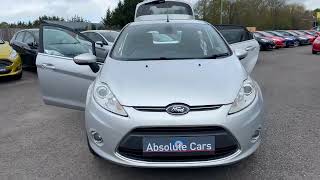 Ford Fiesta 1.4 Titanium 5dr GF61OAM 2011 (61) 85,215 miles Petrol Automatic Silver FOR SALE