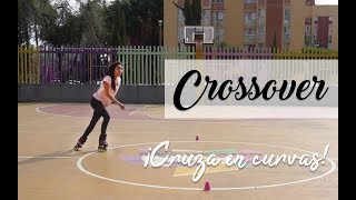 Crossover // ¿Cómo tomar curvas en patines? // How to take turns in roller skates?