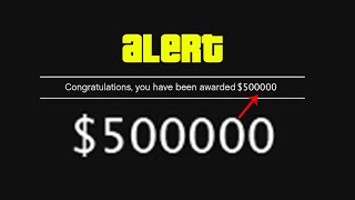 I Finally got the free 500k in GTA 5 Online