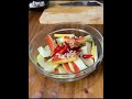 របៀបធ្វើម៉ាំល្ហុង ងាយៗ how to make papaya pickle cooking eating food tasty delicious asmr