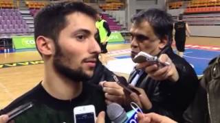 Gikas Nikos Aris Basket (08/01/14)