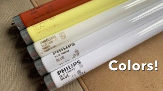 Color Fluorescents // Philips TL 18w