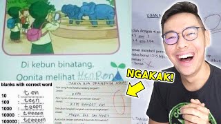 JAWABAN KOCAK UJIAN ANAK SD BIKIN NGAKAK! 🤣🤣🤣