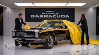 2025 PLYMOUTH BARRACUDA OFFICIALLY LAUNCHED!!