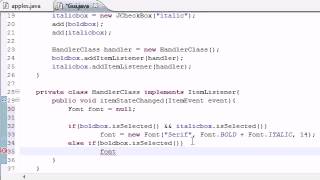 Java Programming Tutorial 65 The Final Check Box Program