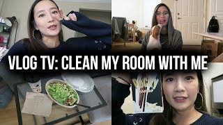 VLOG TV: CLEAN MY ROOM WITH ME AGAIN!!! | 又到了整理房間的時候♡♡