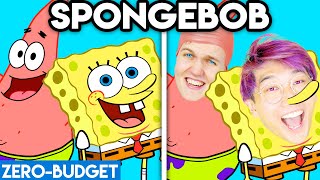 SPONGEBOB WITH ZERO BUDGET! (Spongebob & Patrick LANKYBOX PARODY)