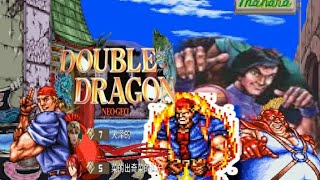 Double Dragon Neogeo 天泽的 vs 菜的出奇菜的过分