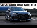 NEW KING! 2025 AUDI RS3 SEDAN FACELIFT - Faster, more agile, incredible handling & driving feel