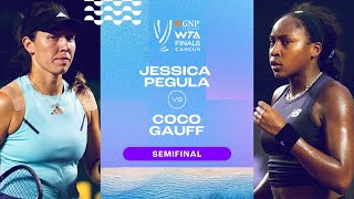 Jessica Pegula vs. Coco Gauff | 2023 WTA Finals Semifinal | WTA Match Highlights