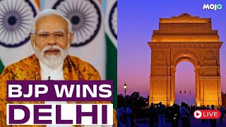 LIVE | BJP Wins Delhi Elections, Celebrations at BJP HQ | PM Modi