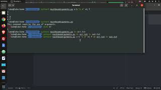 Python 3 - Required Arguments Example