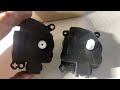 2013 ford taurus hvac mode door actuator replacement