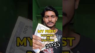 My first payment youtube se #short #shorts #viralshorts #shortfeed #minivlog