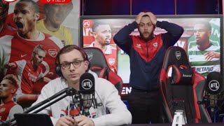 AFTV react to Goncalves HALFWAY LINE GOAL, Arsenal 1-1 Sporting