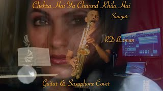 Saagar Jaisi Aankhon Wali | Guitar & Saxophone Cover | Saagar | R D Burman | Rishi Kapoor | Dimple |