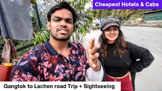 Gangtok to Lachen Travel Journey by Road | Gangtok to Lachen Sightseeing | Sikkim Vlogs | Episode 1