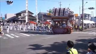 住吉神社祭典2016　大浜組・上組　千秋楽御渡り　おかえり