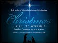 St Paul UMC Christmas Musical | Christmas A Call to Worship