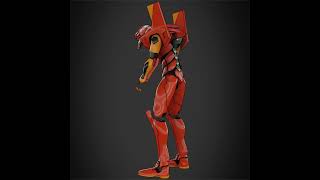 Evangelion EVA-02 Full Armor 3D printable model | replica | prop | cosplay | stl | print file