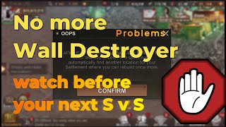 State of Survival : Wall destroyer Immunity Trick !